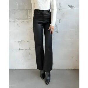 Rolla's Heidi Coated Jeans in Stay Black